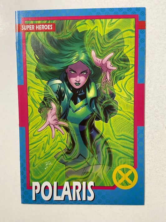 X-MEN #6 Vol 5 NM Dauterman Polaris Trading Card Variant