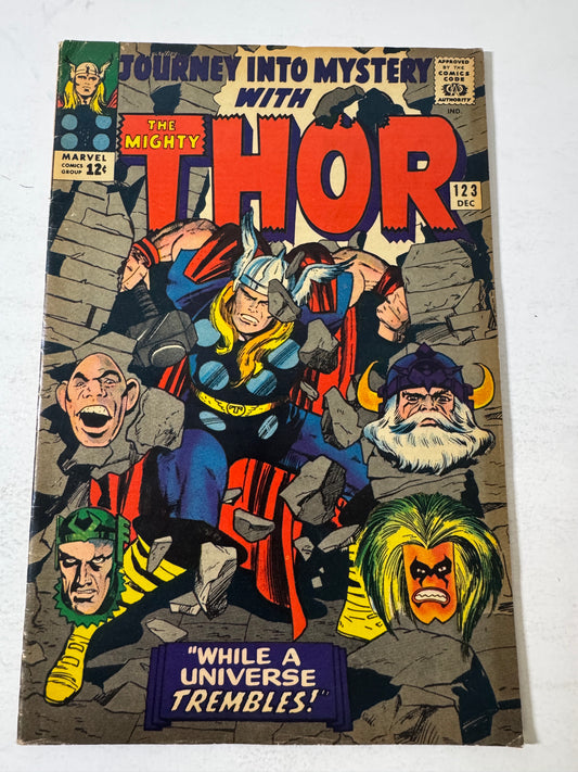 JOURNEY INTO MYSTERY #123 VG+