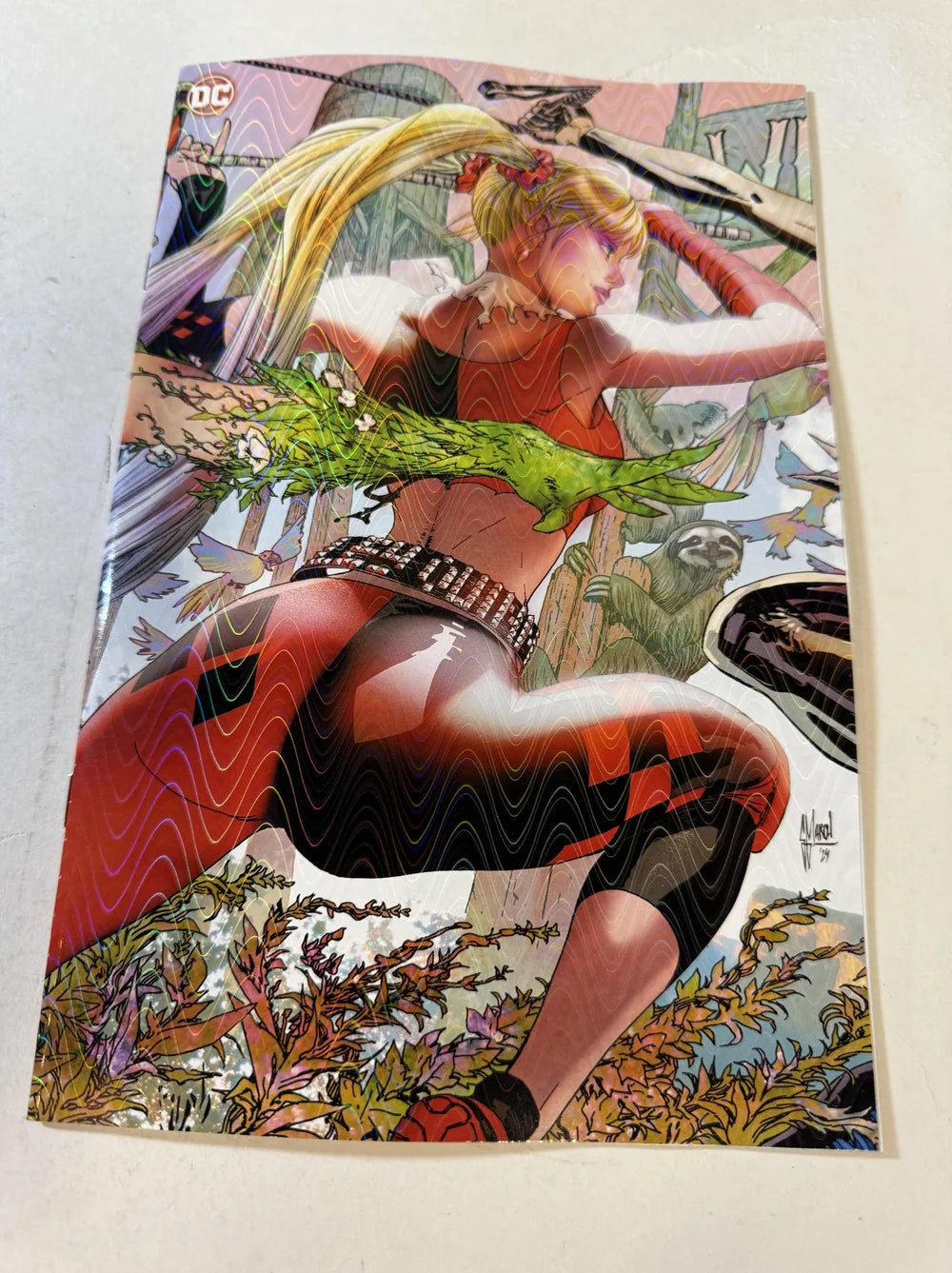 GOTHAM CITY SIRENS #2 Vol 2 NM Guillem March Prismatic Virgin Connecting Variant