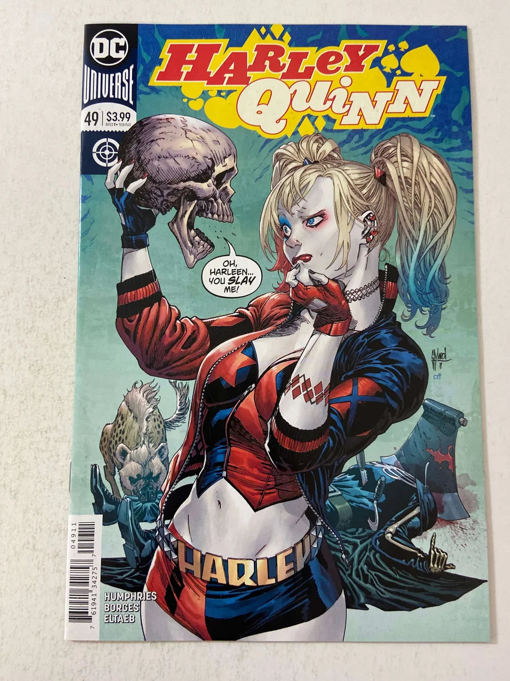 HARLEY QUINN #49 Vol 3 NM Guilem March Cover