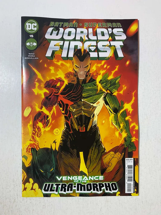 BATMAN SUPERMAN WORLD'S FINEST #15 NM Dan Mora Cover
