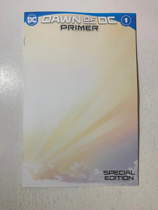 DAWN OF DC PRIMER #1 NM Blank Variant