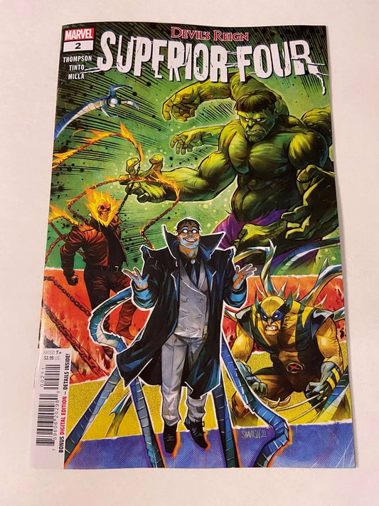 DEVIL'S REIGN SUPERIOR FOUR #2 NM