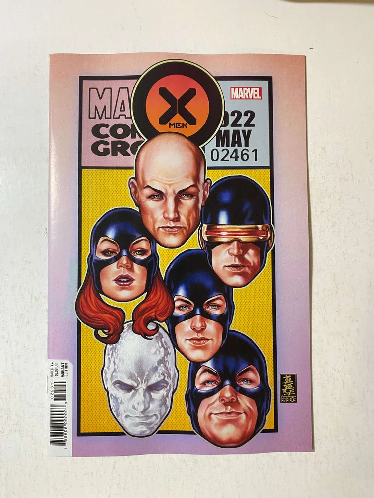 X-MEN #22 Vol 5 NM Mark Brooks Corner Box Variant
