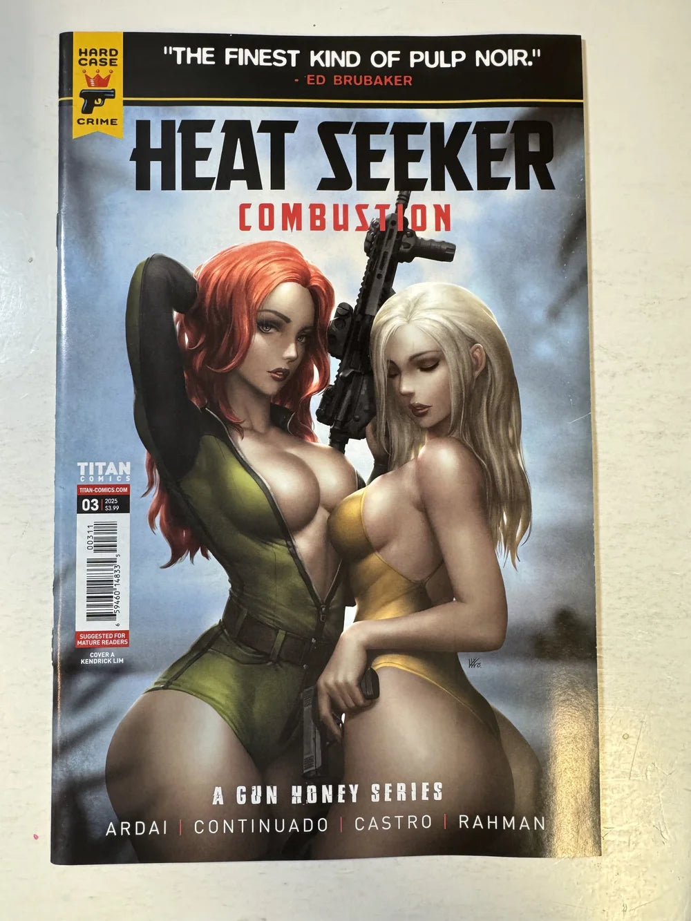 HEAT SEEKER Combustion #3 NM Kendrick Lim Cover