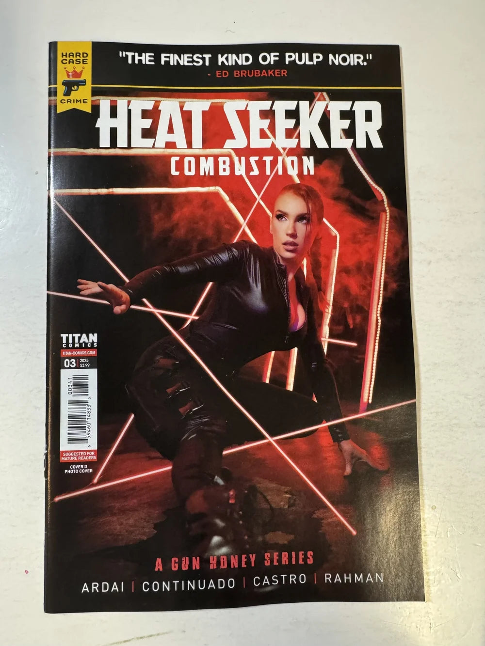 HEAT SEEKER Combustion #3 NM Photo D Variant