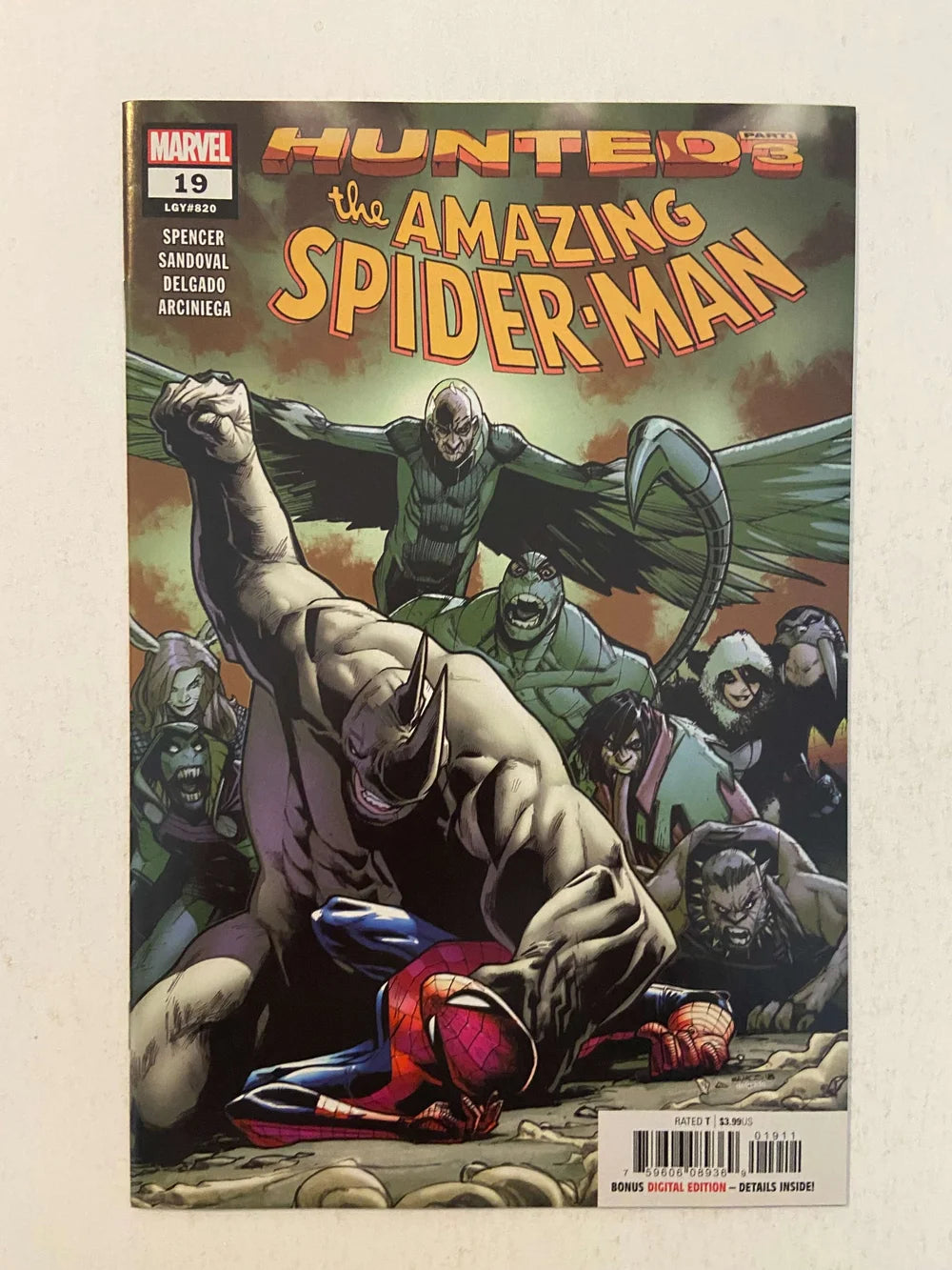 AMAZING SPIDER-MAN #19 Vol 5 NM