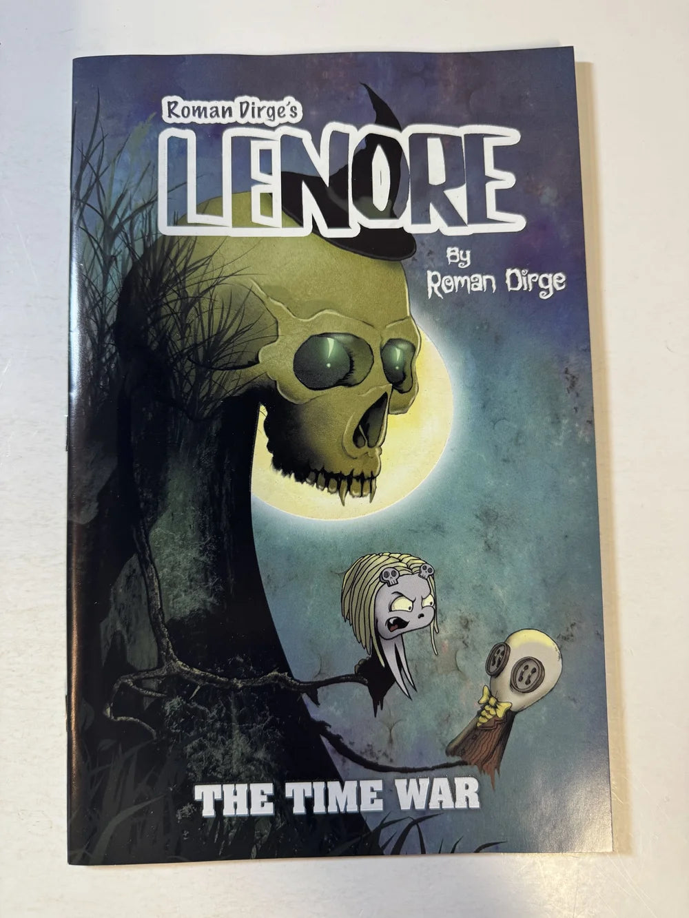 ROMAN DIRGE'S LENORE The Time War #1 NM Glow in The Dark Variant