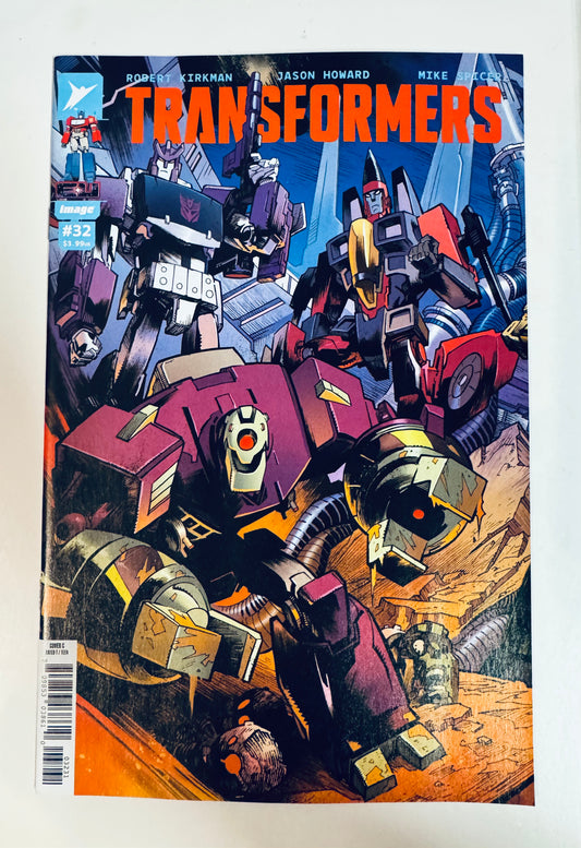 TRANSFORMERS #32 NM Cover Jason Howard Variant