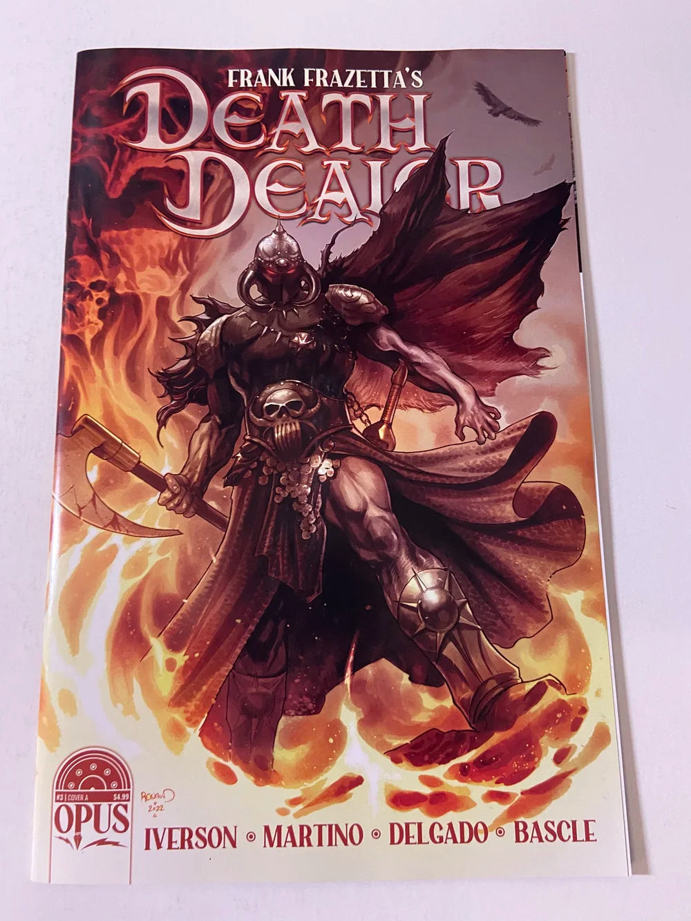 FRANK FRAZETTA'S DEATH DEALER #3 Renaud Cover (Opus)