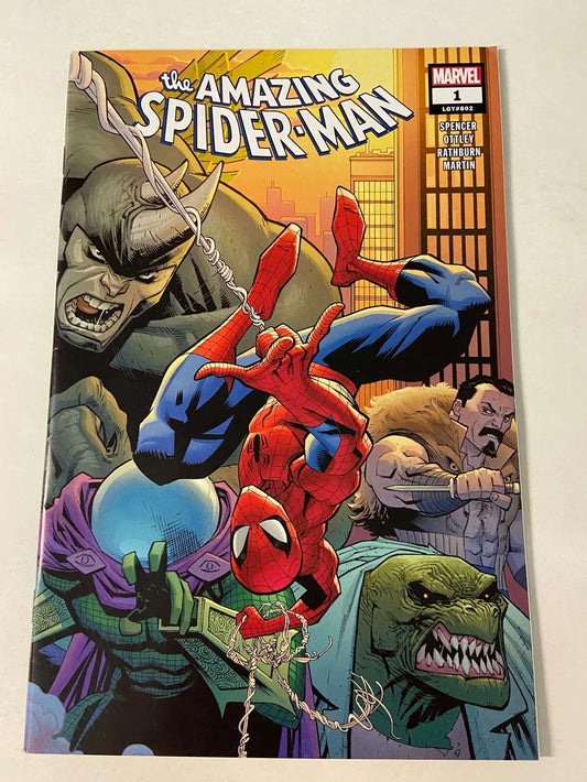 AMAZING SPIDER-MAN #1 Vol 5 NM Ryan Ottley Cover 1ST APPEARANCE