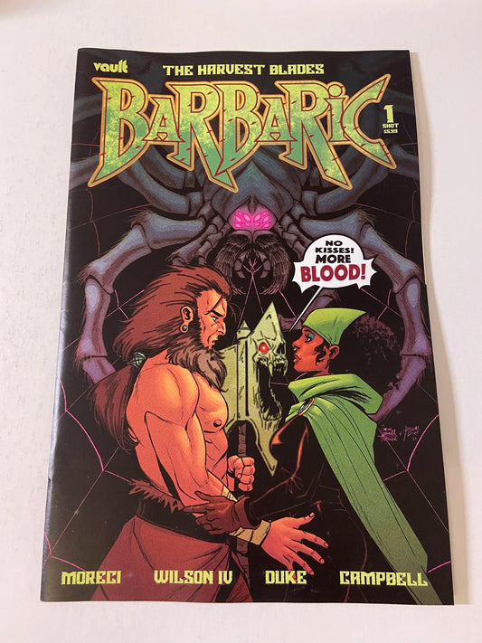 BARBARIC The Harvest Blades #1 NM 1:5 Colin Howell Variant