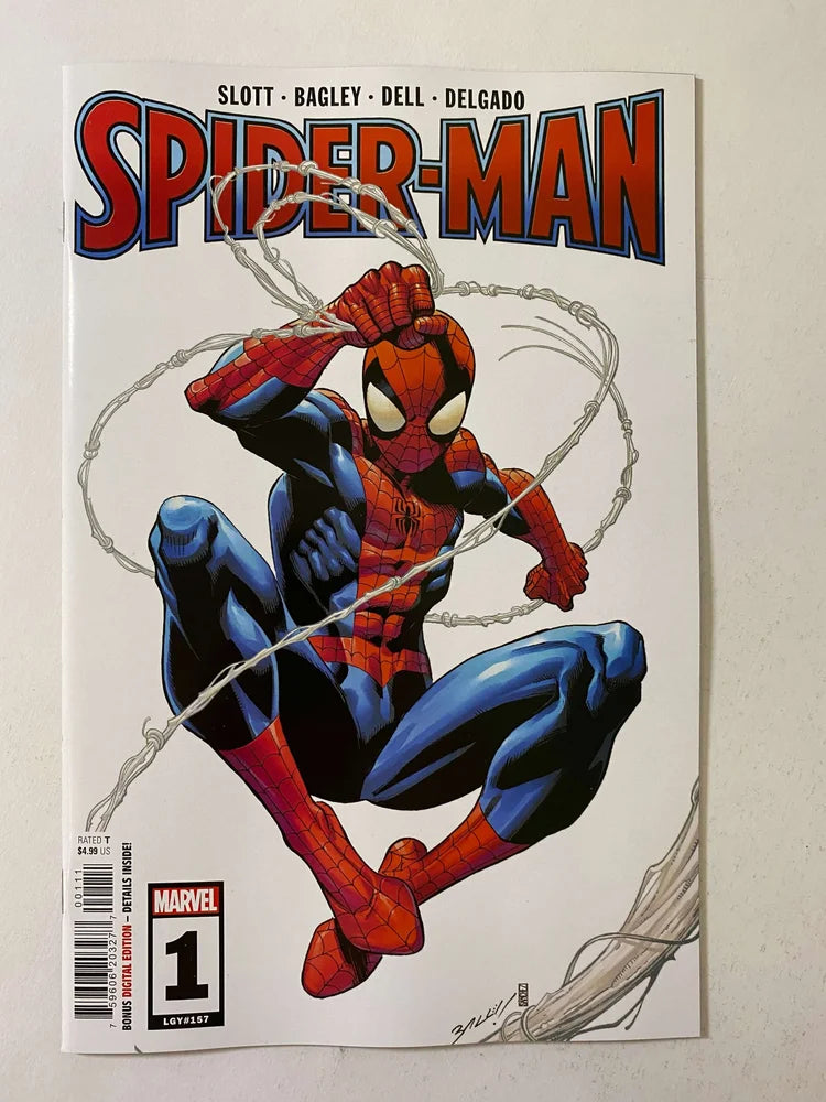 SPIDER-MAN #1 Vol 4 NM Mark Bagley Cover