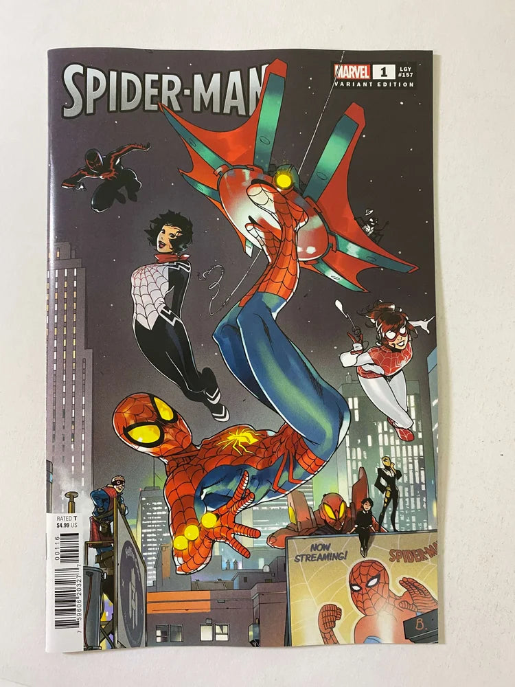 SPIDER-MAN #1 Vol 4 NM Bengal Connecting Variant