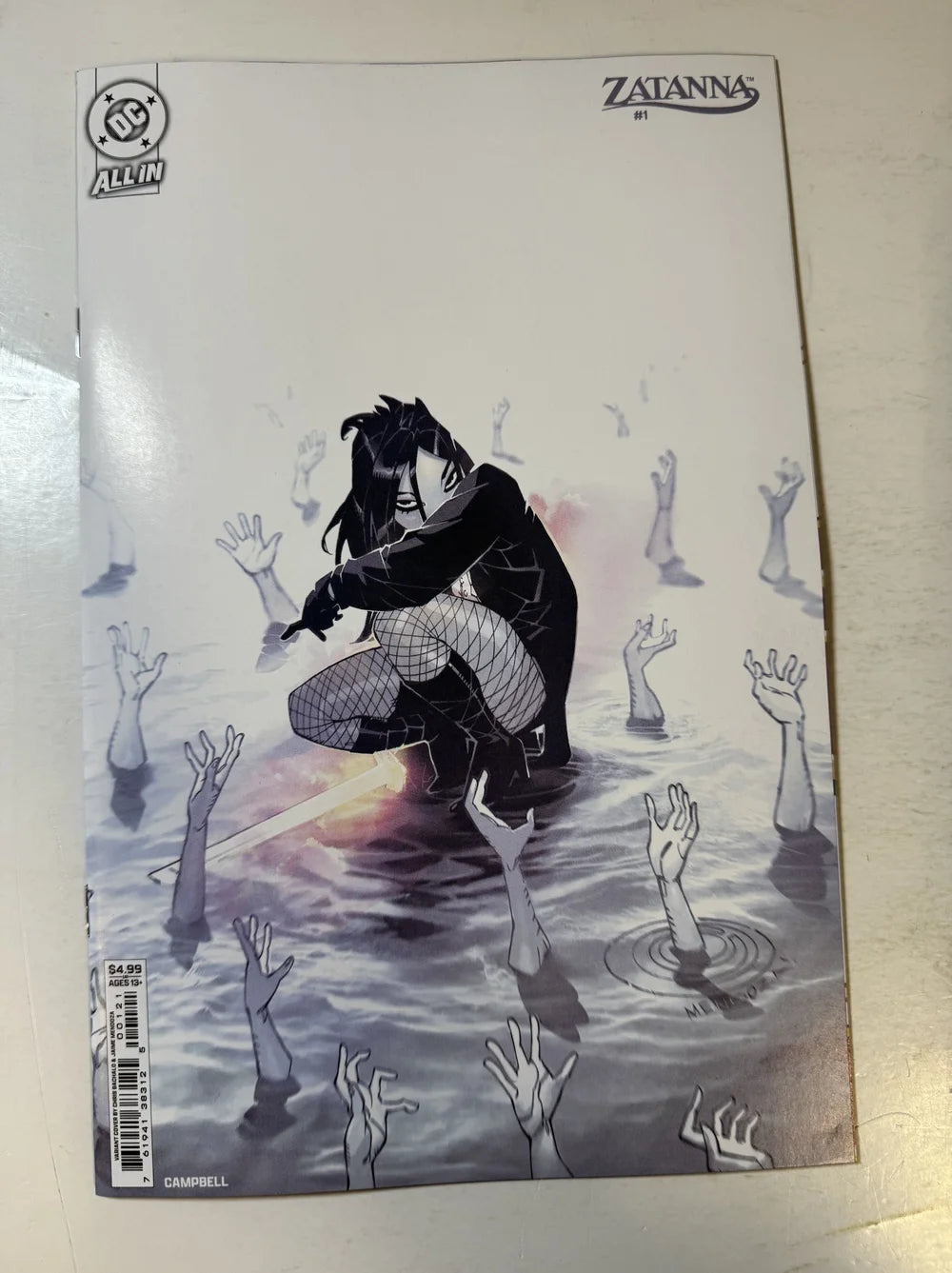 ZATANNA #1 NM Chris Bachalo Variant