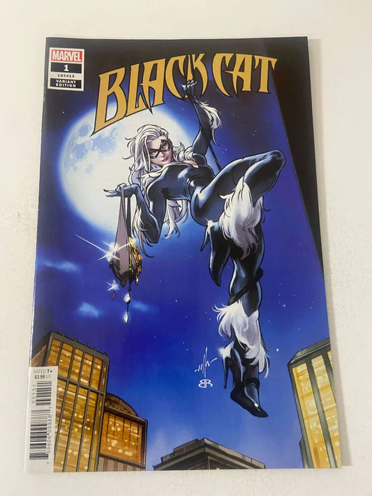 BLACK Cat #1 Vol 3 NM Villa Variant