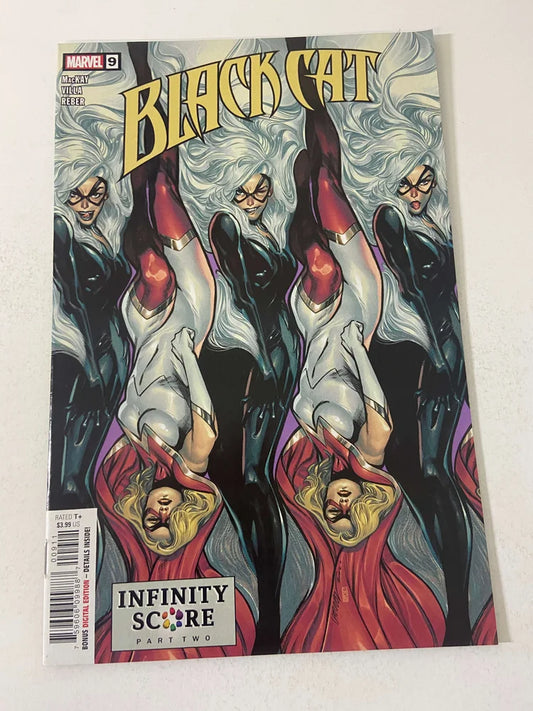 BLACK CAT #9 Vol 3 NM Pepe Larraz Cover