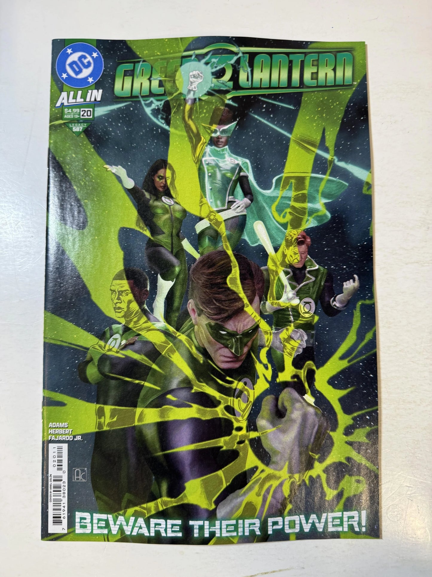 GREEN LANTERN #20 Vol 9 NM