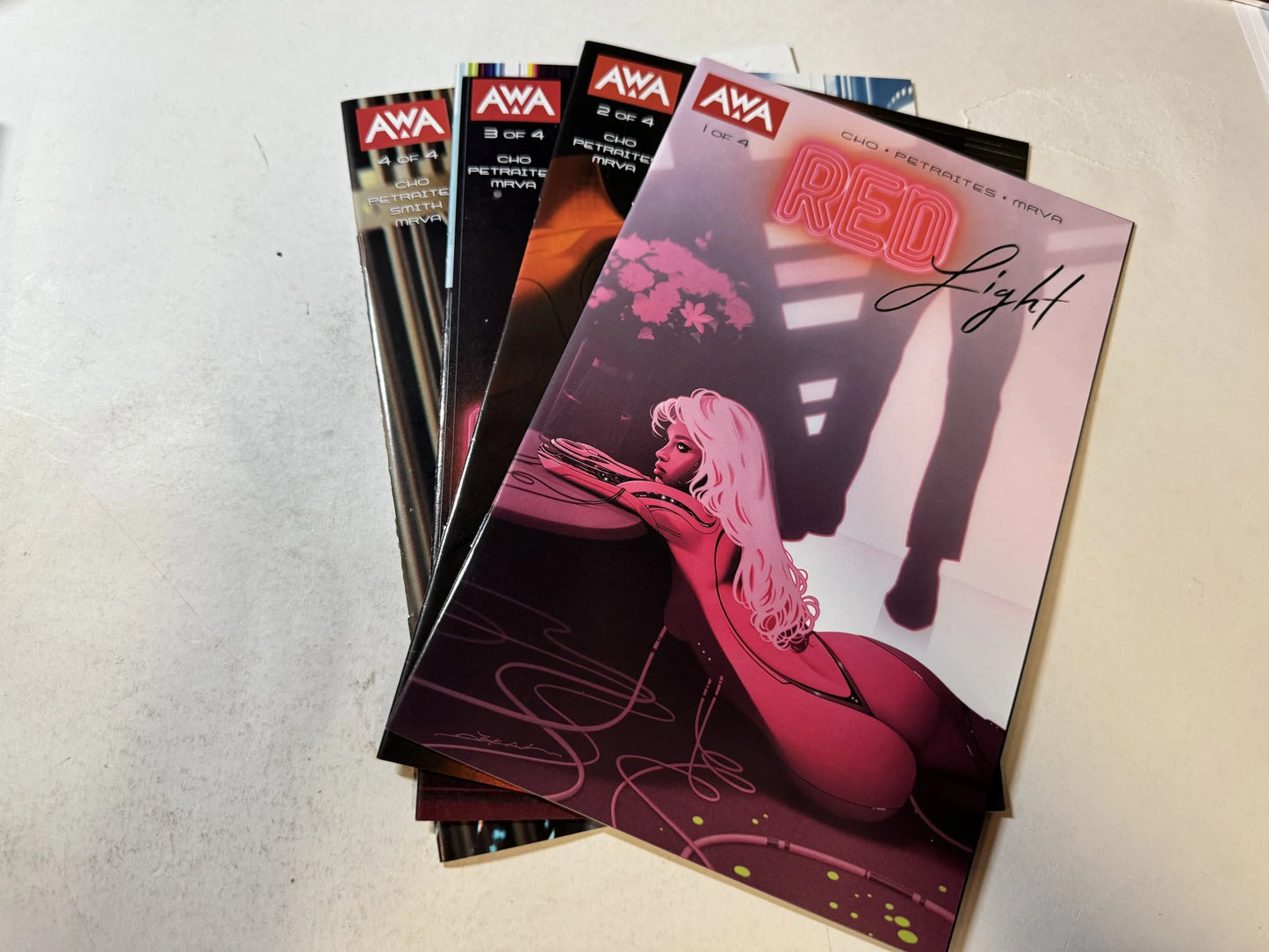 RED LIGHT #1-4 NM Set