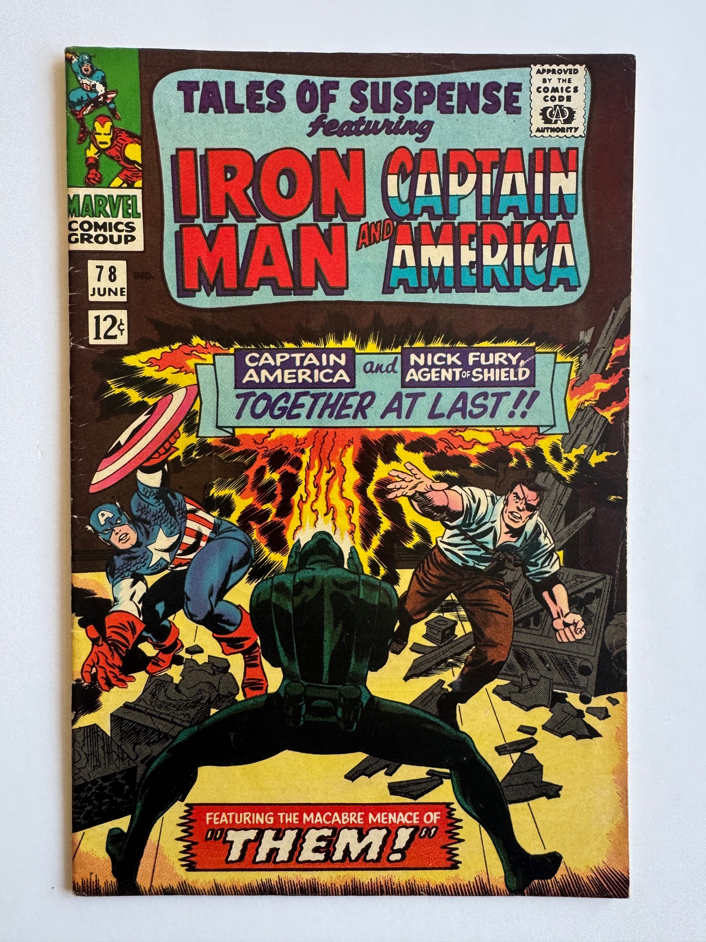 TALES OF SUSPENSE #78 FN-