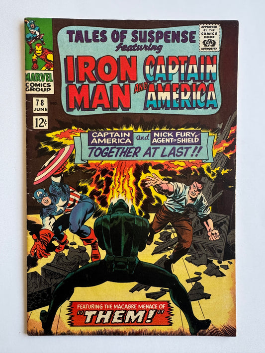 TALES OF SUSPENSE #78 FN-