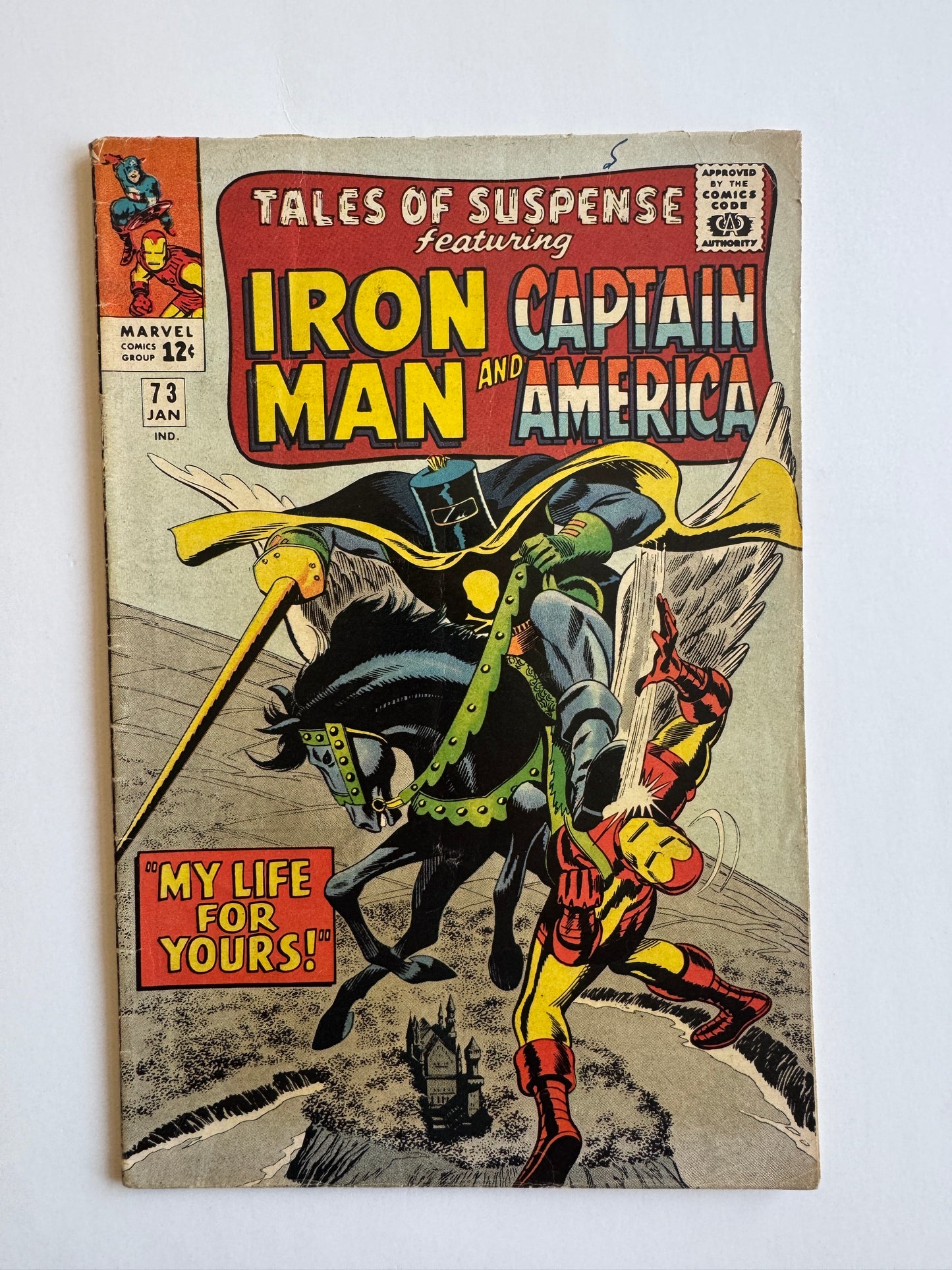 TALES OF SUSPENSE #73 VG