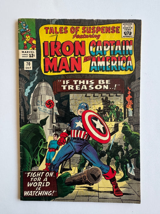 TALES OF SUSPENSE #70 VG