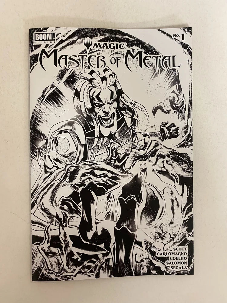 MAGIC Master of Metal NM B/W LCSD Variant