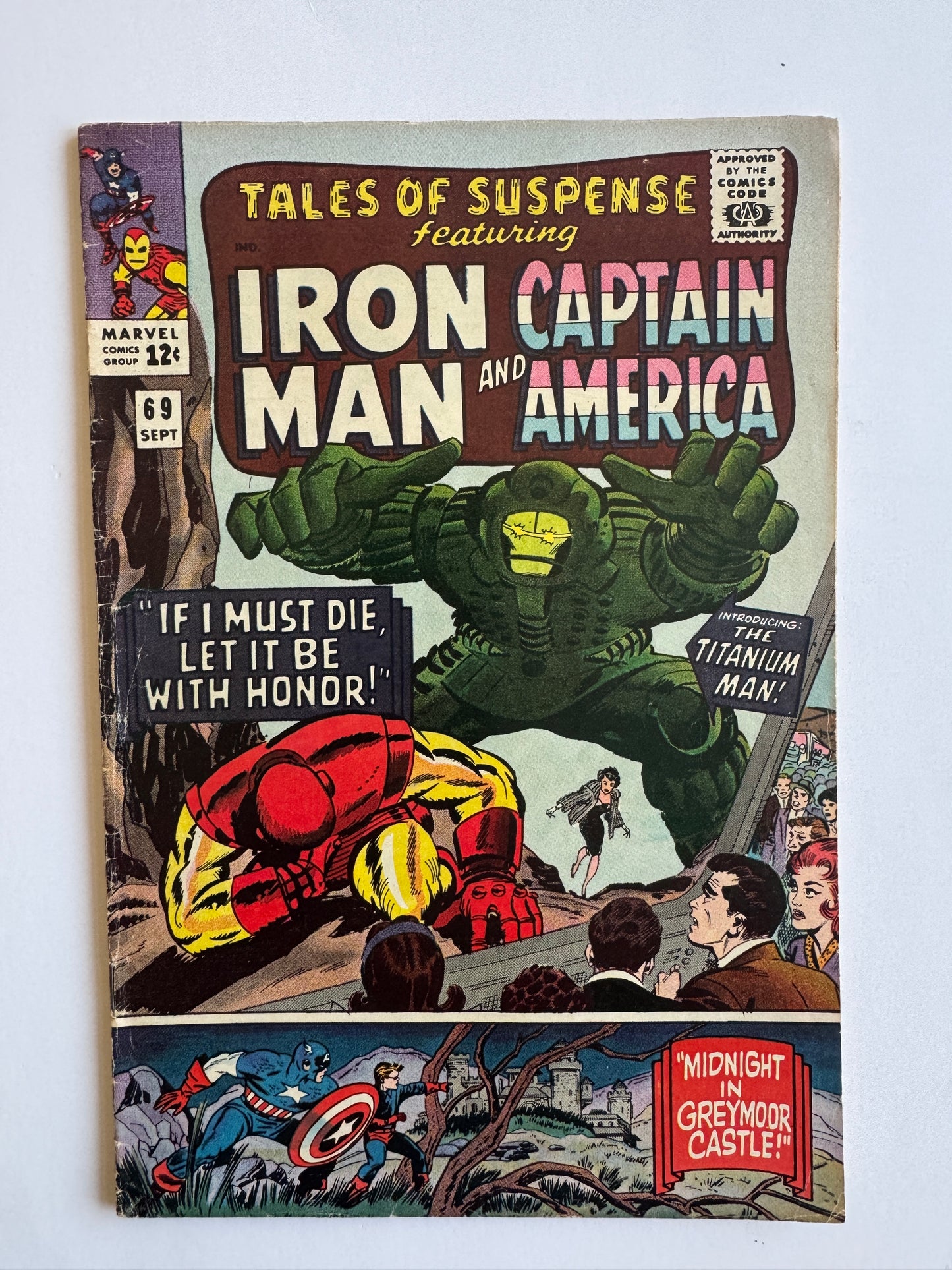TALES OF SUSPENSE #69 VG+ 1ST APPEARANCE