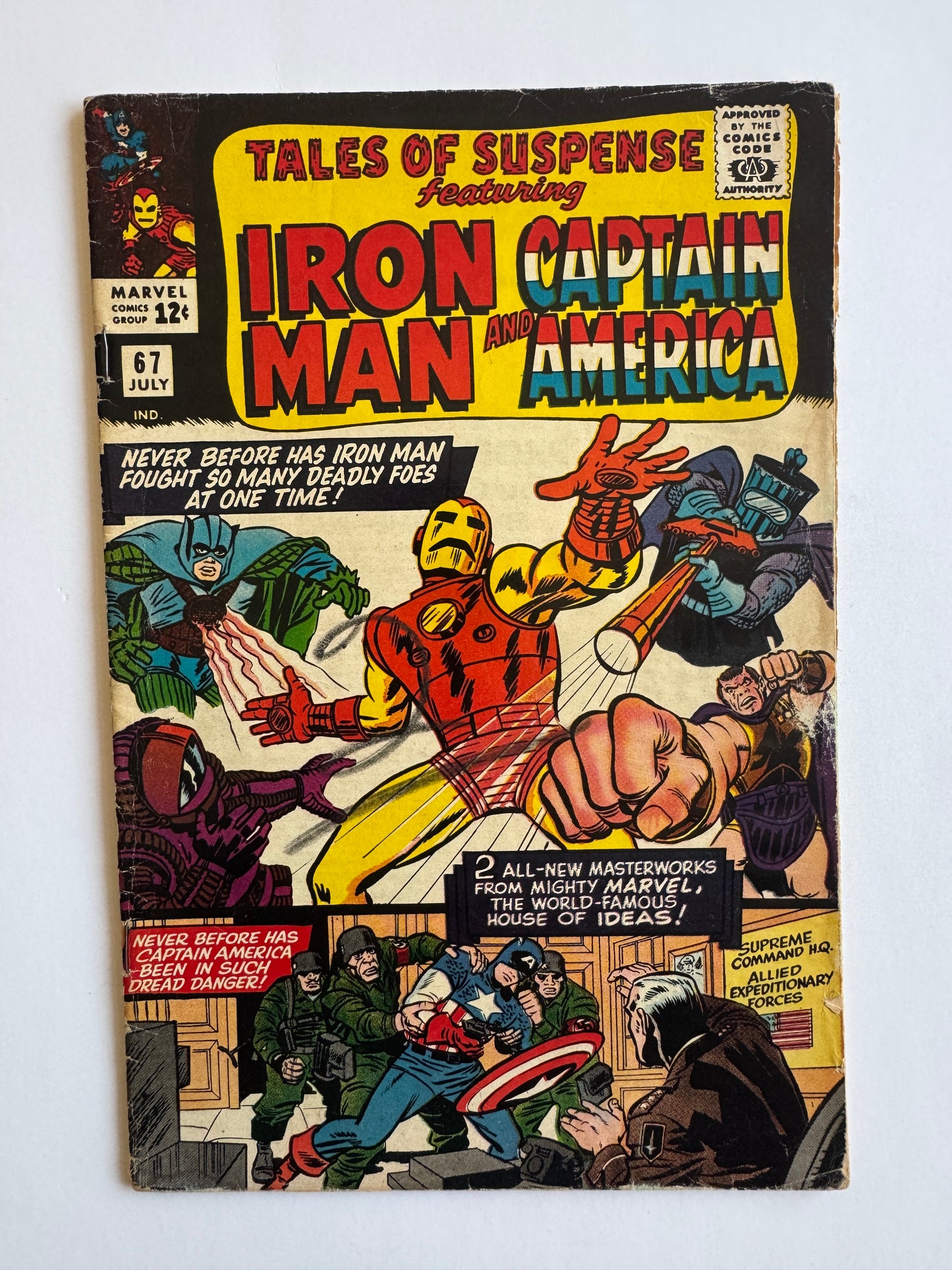 TALES OF SUSPENSE #67 VG