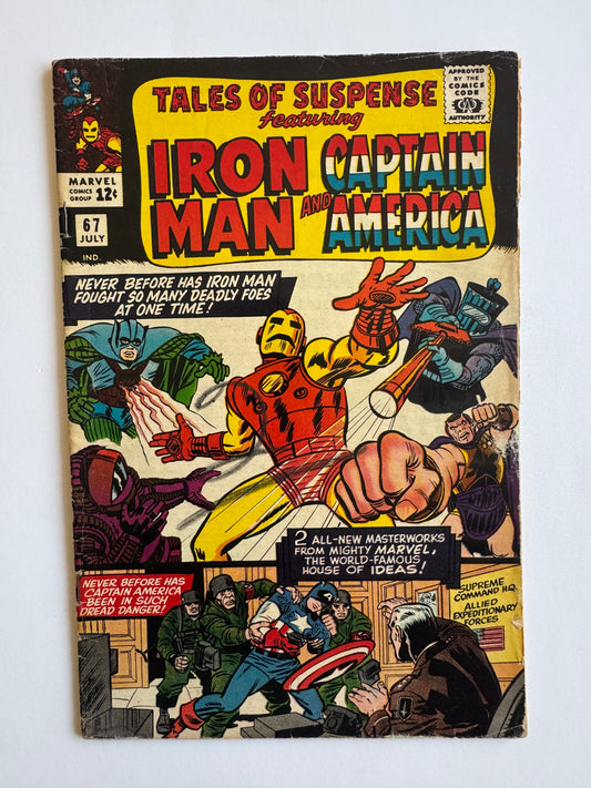 TALES OF SUSPENSE #67 VG
