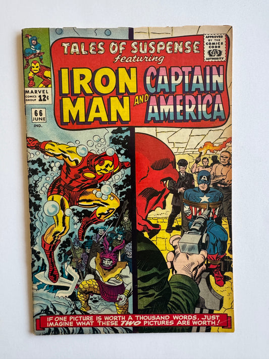 TALES OF SUSPENSE #66 VG+