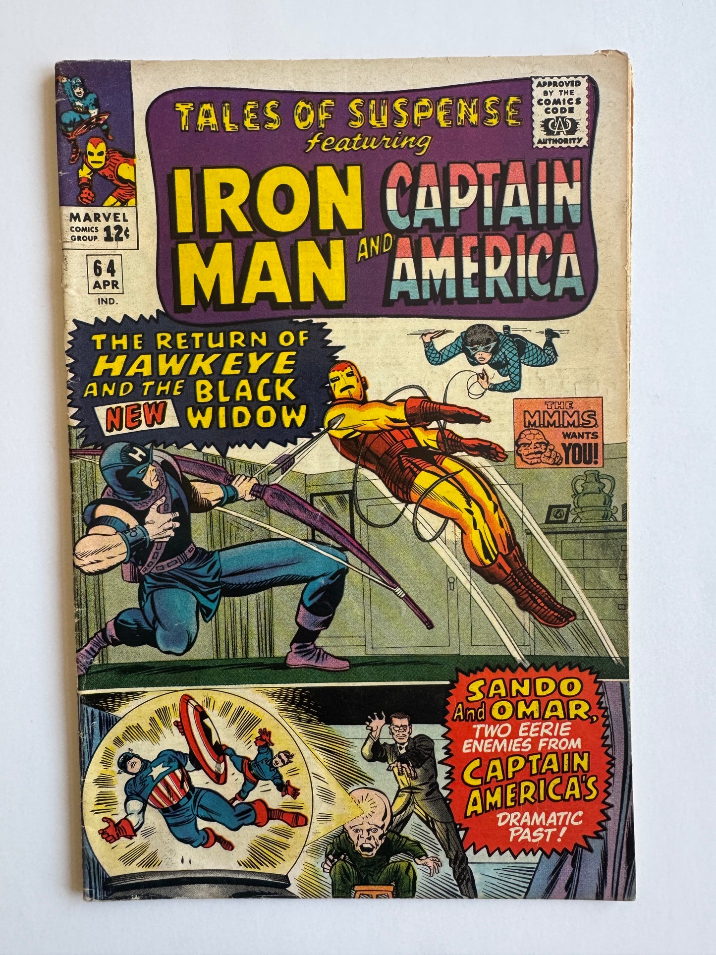 TALES OF SUSPENSE #64 VG+