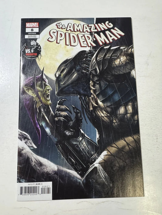 AMAZING SPIDER-MAN #8 Vol 6 NM Gabriele Dell'Otto Predator Variant