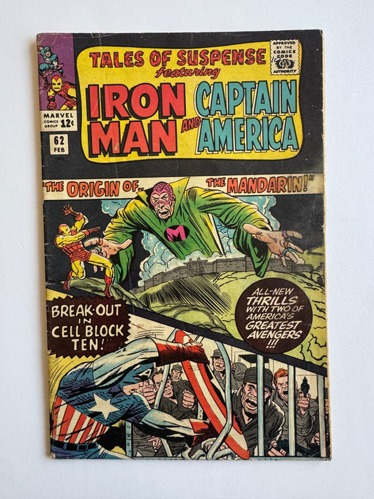 TALES OF SUSPENSE #62 VG+