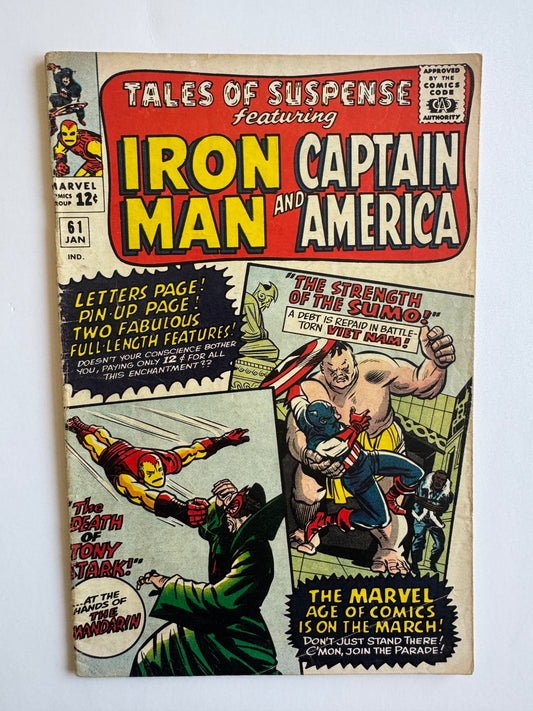 TALES OF SUSPENSE #61 VG