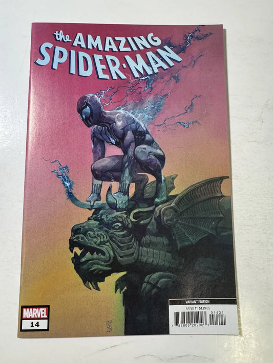 AMAZING SPIDER-MAN #14 Vol 6 NM 1:25 Alex Maleev Variant 1ST APPEARANCE
