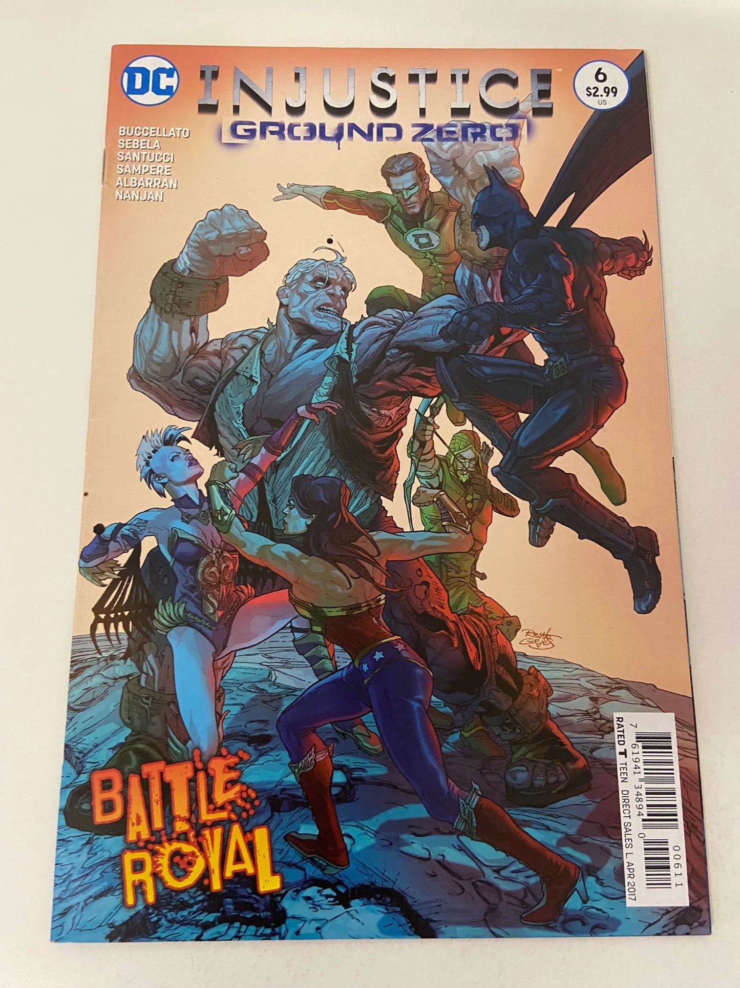 INJUSTICE Ground Zero #1-12 VF/NM Set
