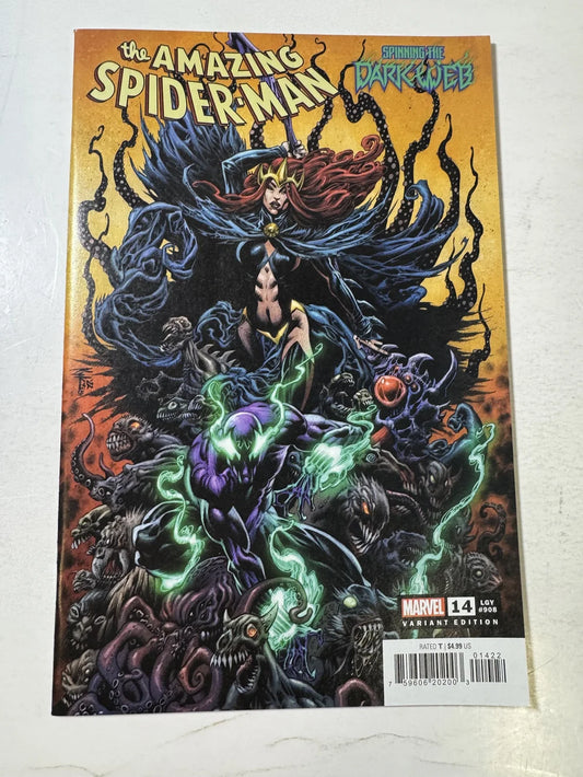 AMAZING SPIDER-MAN #14 Vol 6 NM Kyle Hotz Variant 1ST APPEARANCE