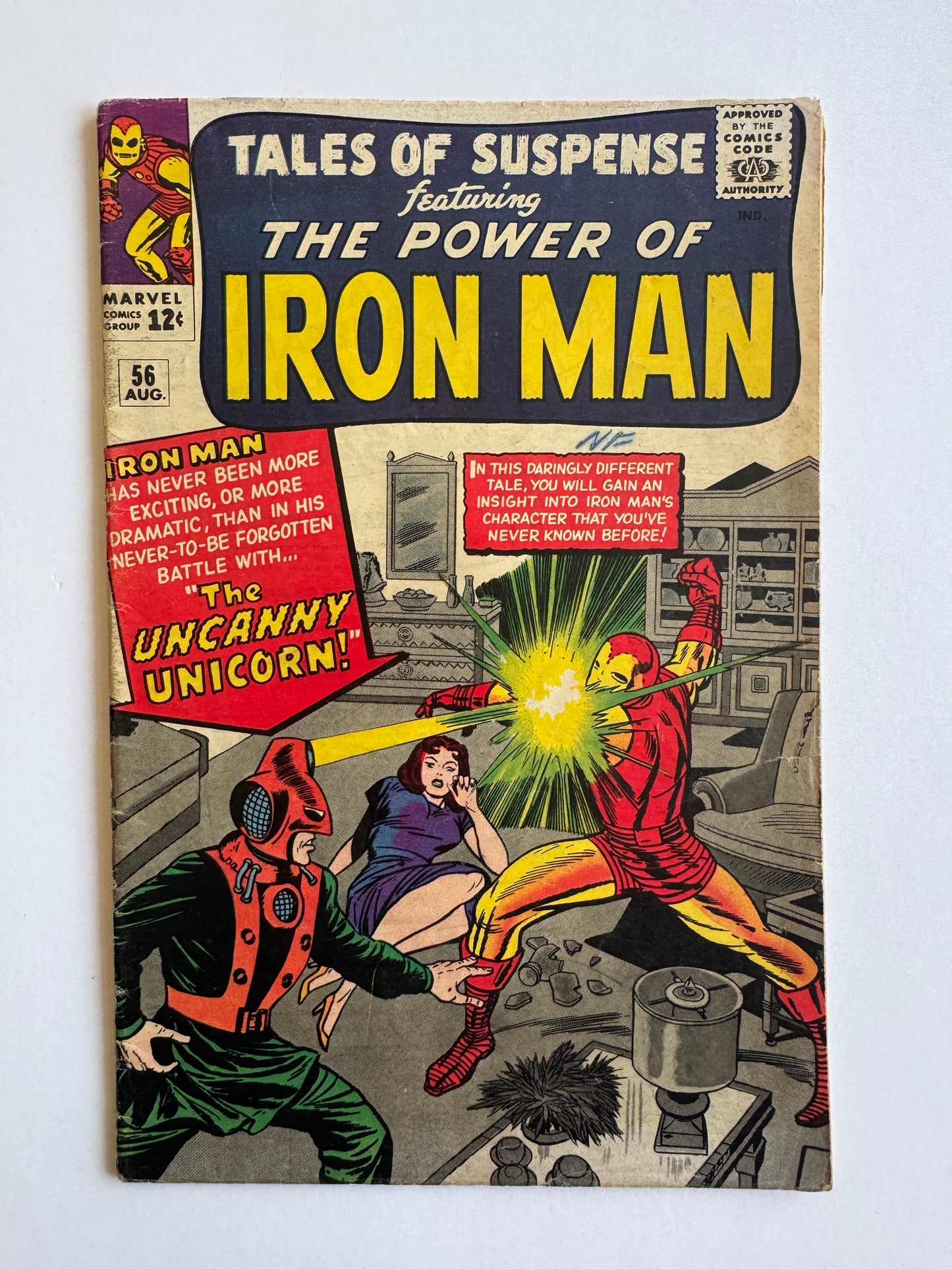 TALES OF SUSPENSE #56 VG+ 1ST APPEARANCE