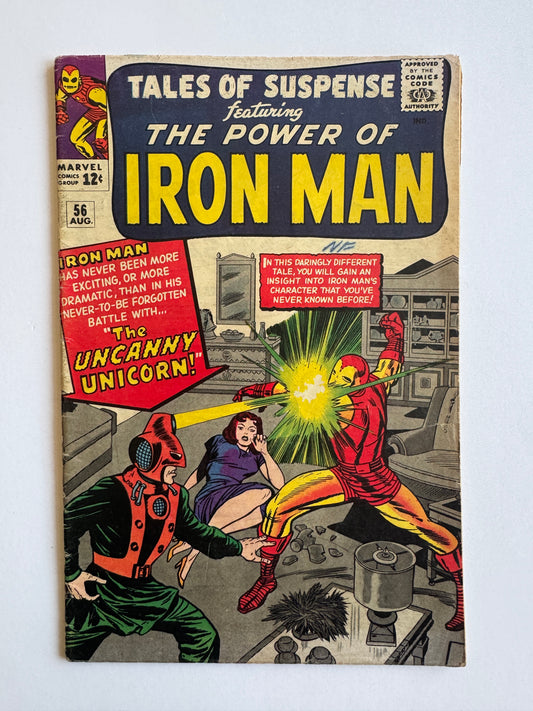 TALES OF SUSPENSE #56 VG+ 1ST APPEARANCE