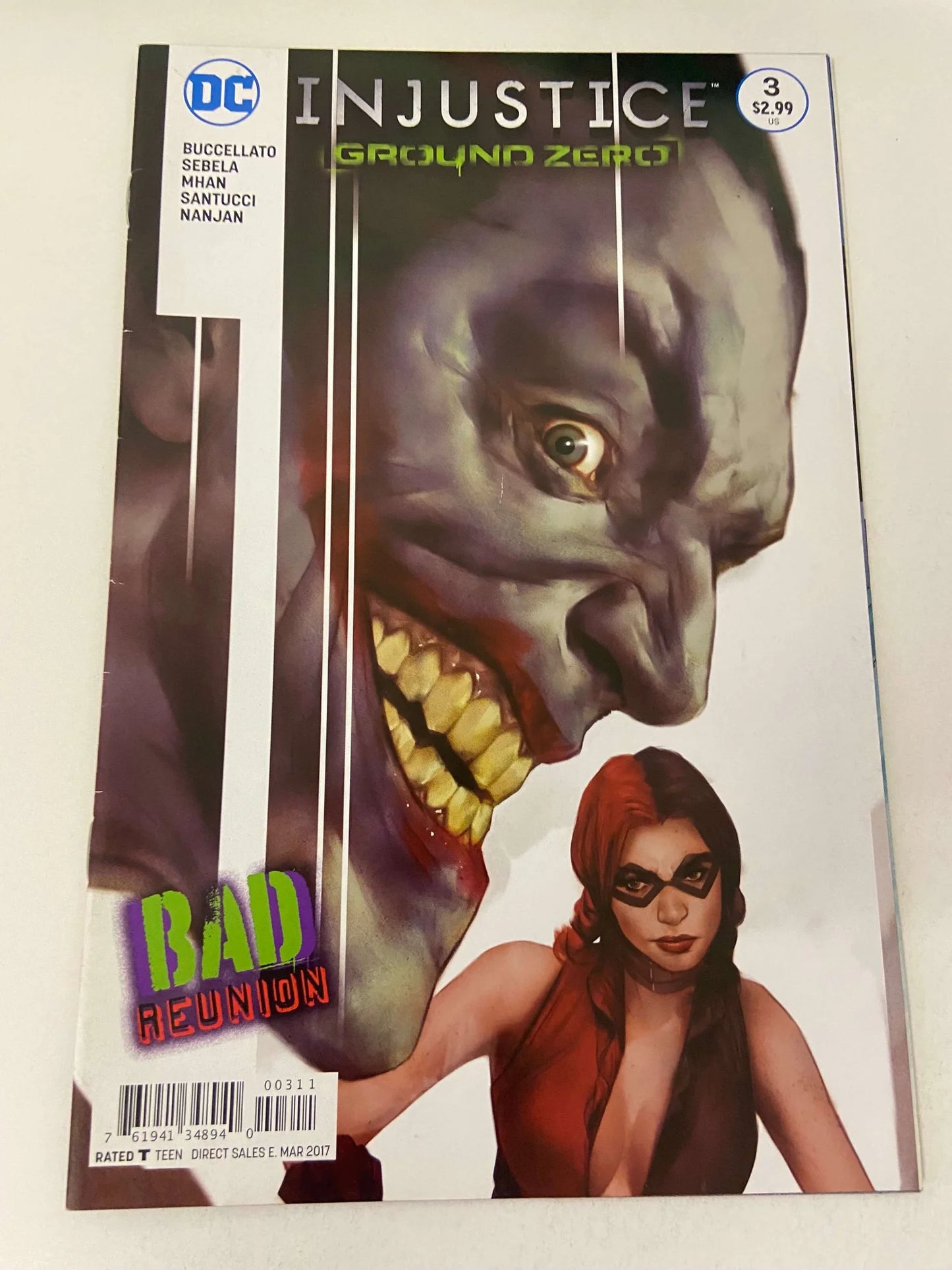 INJUSTICE Ground Zero #1-12 VF/NM Set