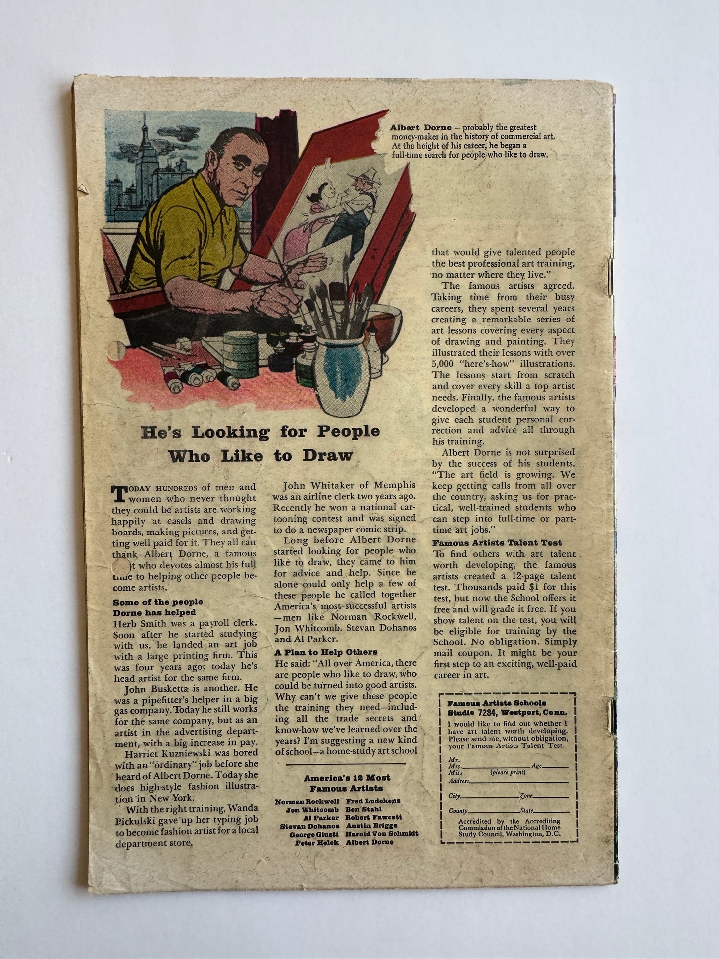 TALES OF SUSPENSE #56 VG+ 1ST APPEARANCE