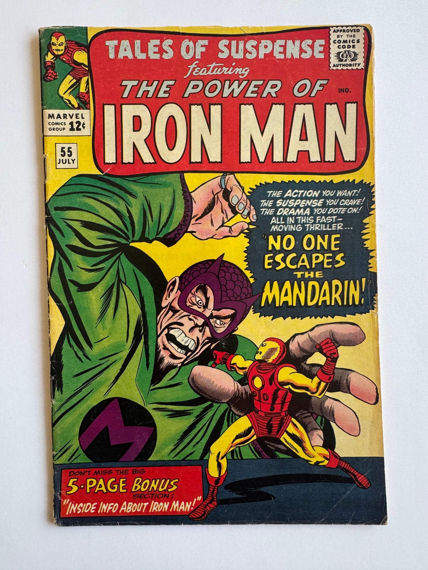 TALES OF SUSPENSE #55 VG+