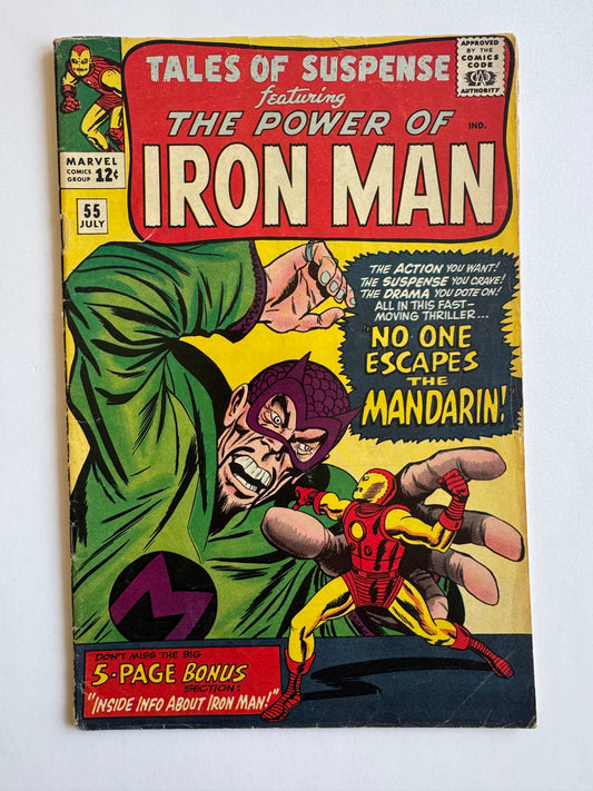 TALES OF SUSPENSE #55 VG+