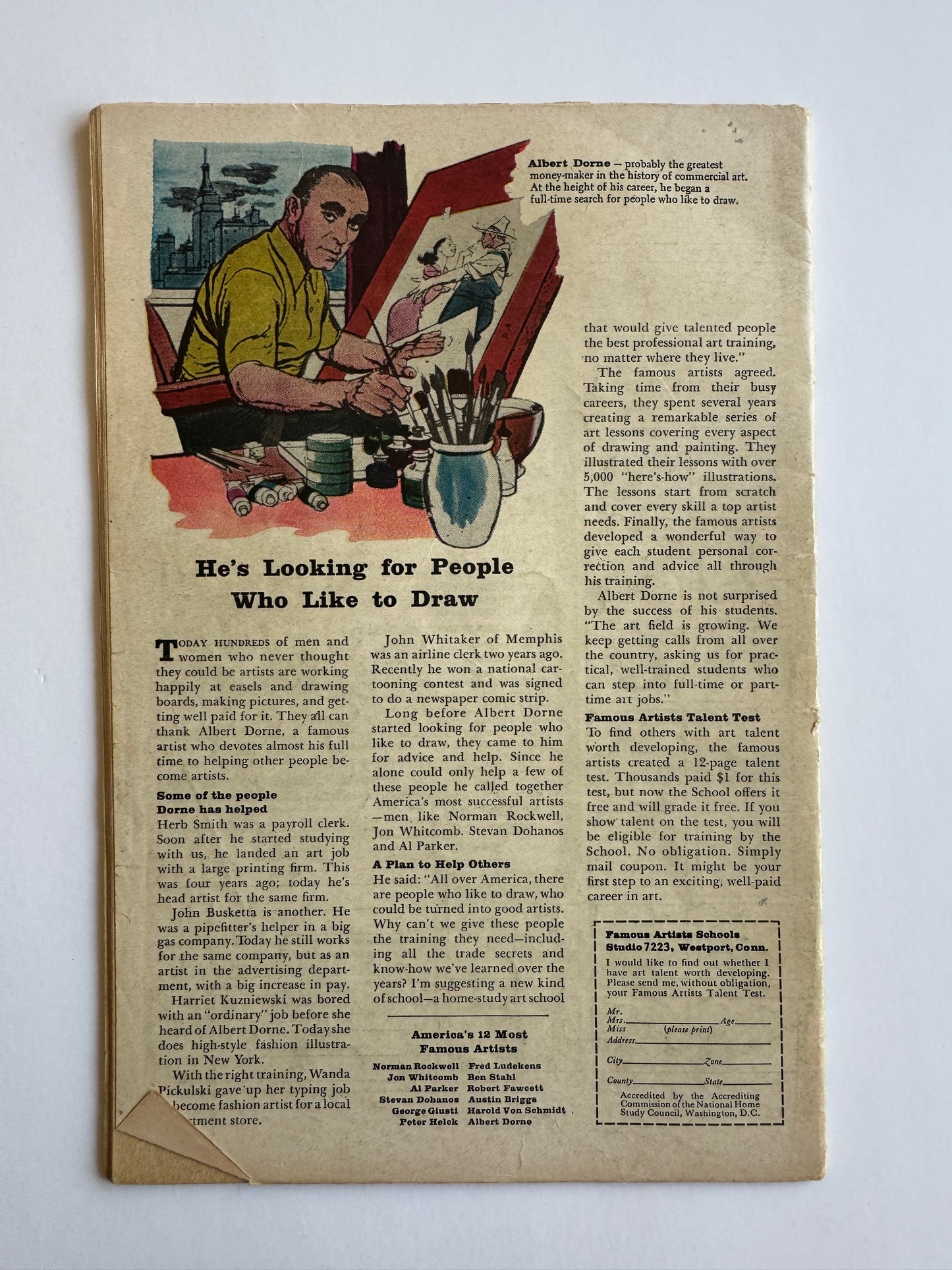 TALES OF SUSPENSE #54 VG