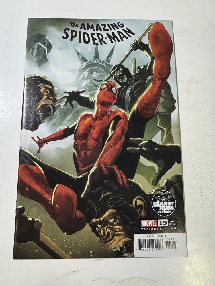 AMAZING SPIDER-MAN #19 Vol 6 NM Planet of The Apes Variant