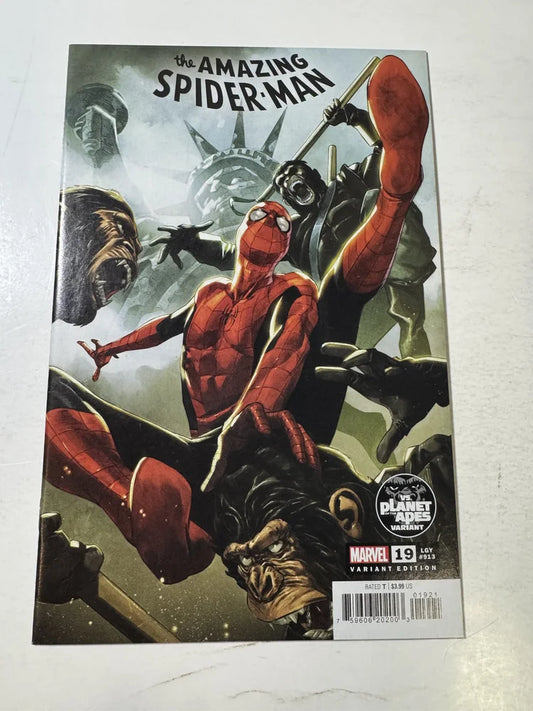 AMAZING SPIDER-MAN #19 Vol 6 NM Planet of The Apes Variant