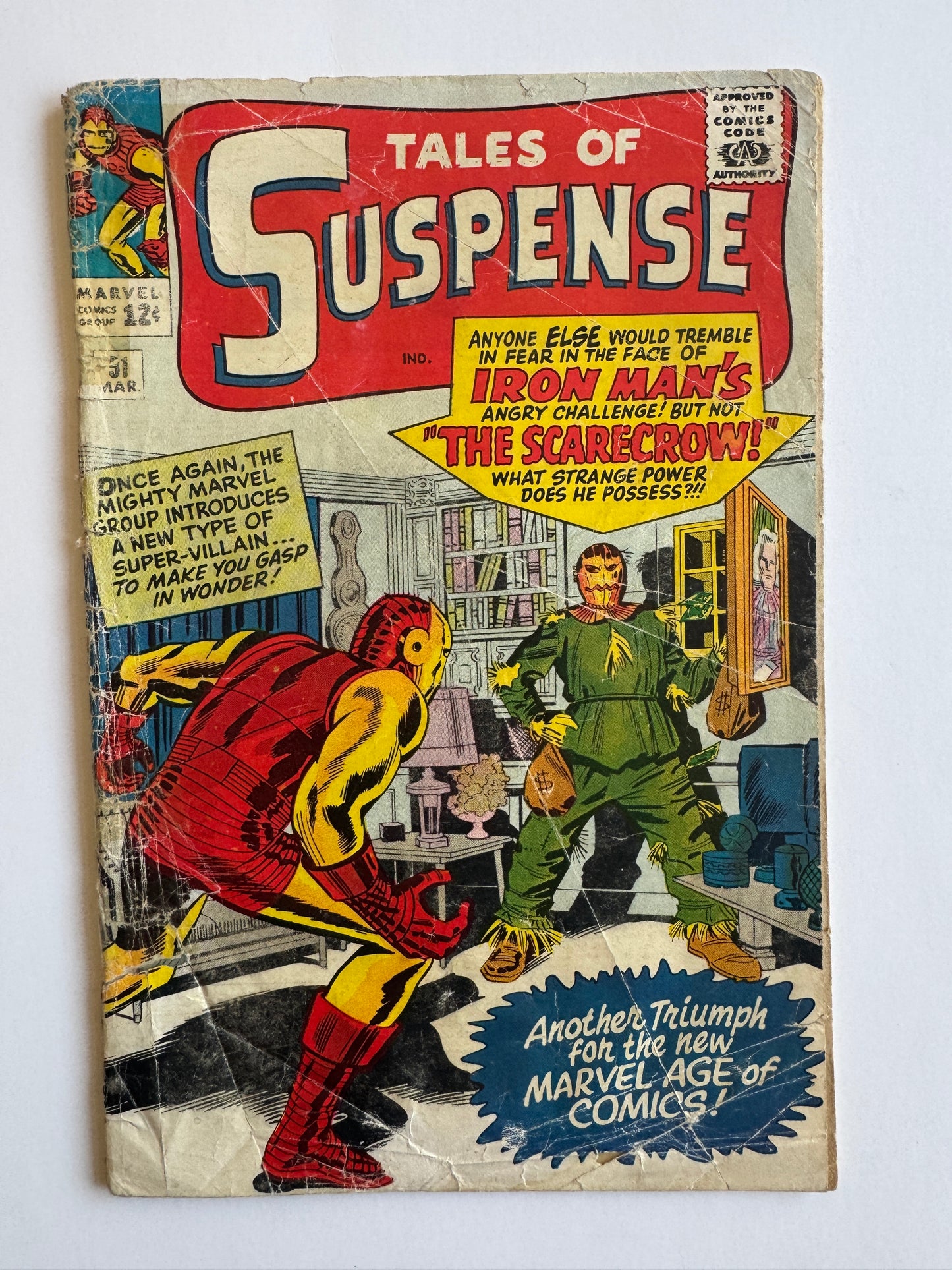 TALES OF SUSPENSE #51 FR/GD 1ST APPEARANCE
