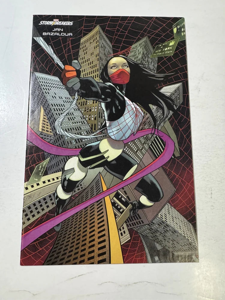 AMAZING SPIDER-MAN #21 Vol 6 NM Jan Bazaldua Silk Variant